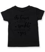 She Leaves A Little Sparkle - Baby T-shirt - Fou Tees
