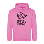 If my dog doesn't like you neither do I - Hoodie - Fou Tees