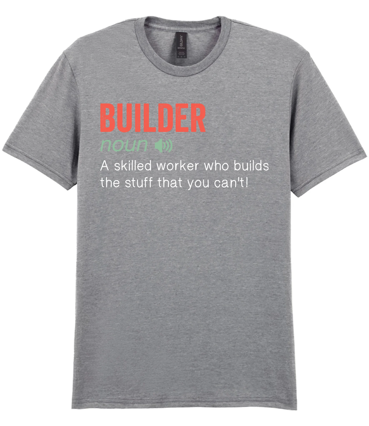 Builder - T-shirt - Fou Tees