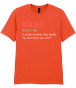 Builder - T-shirt - Fou Tees
