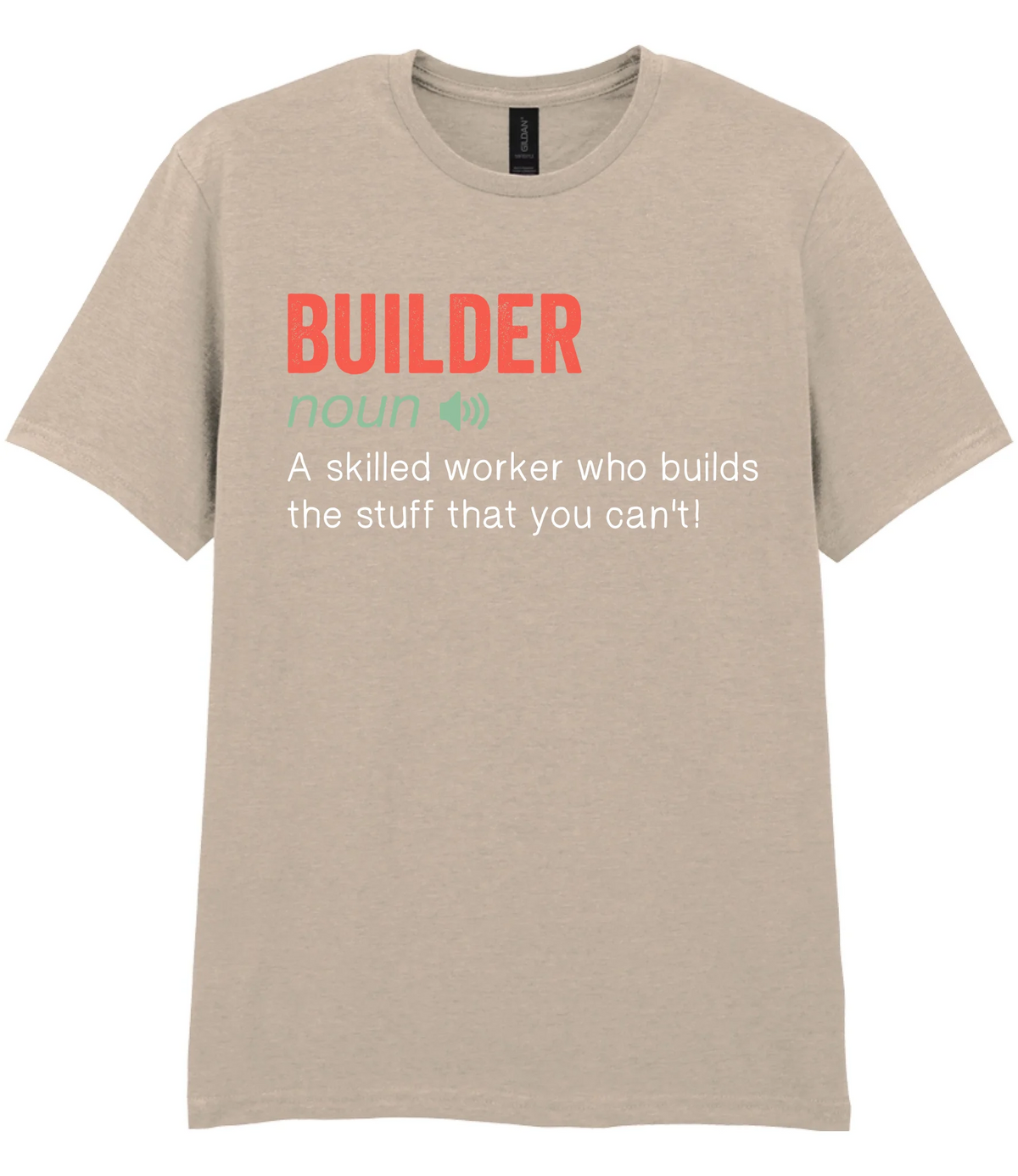 Builder - T-shirt - Fou Tees