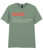Builder - T-shirt - Fou Tees