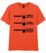 Optimist Pessimist Engineer - T-shirt - Fou Tees