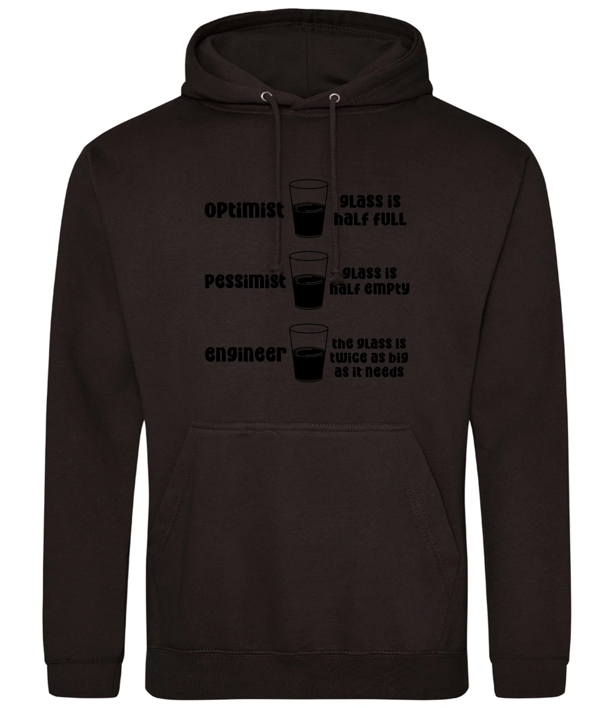 Optimist Pessimist Engineer - Hoodie