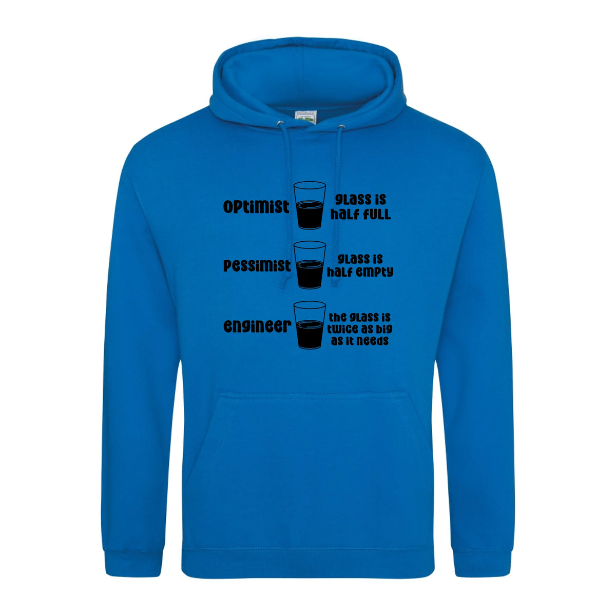 Optimist Pessimist Engineer - Hoodie