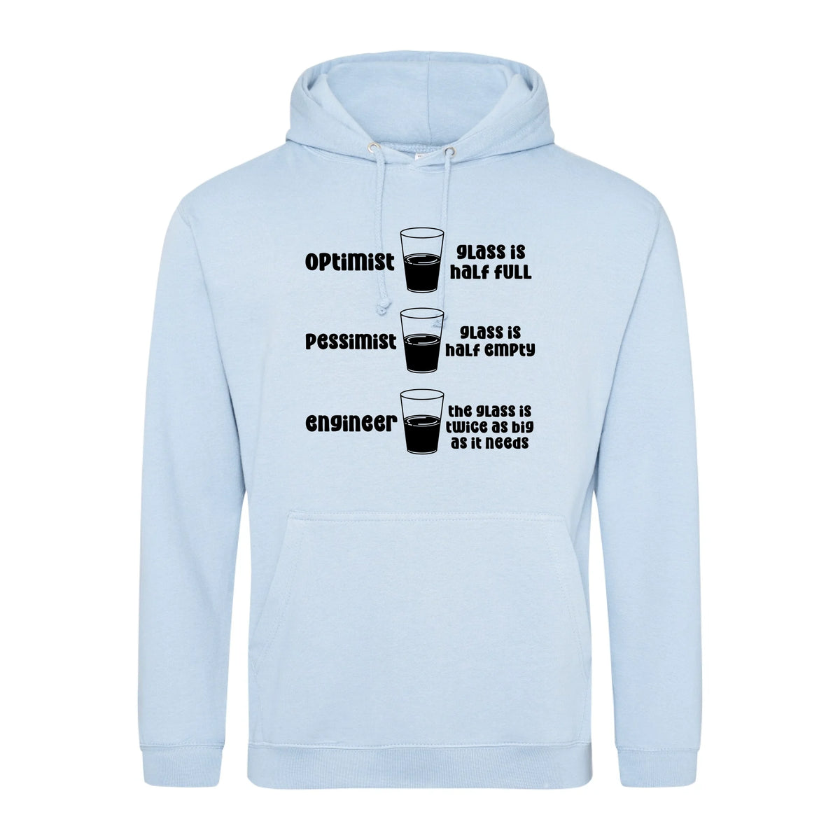 Optimist Pessimist Engineer - Hoodie