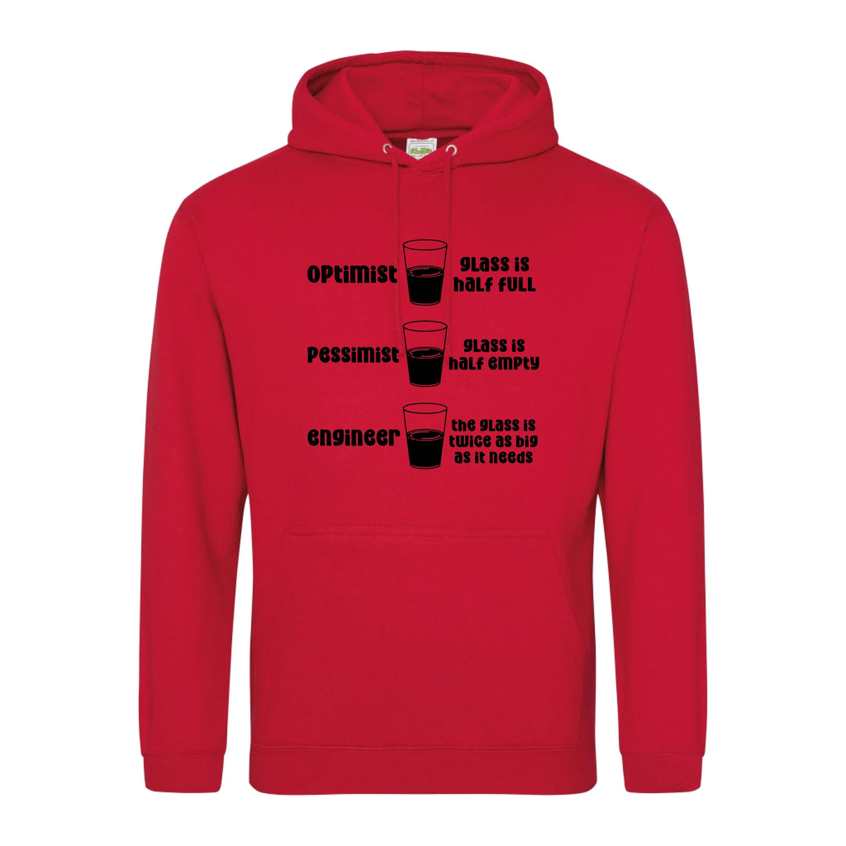 Optimist Pessimist Engineer - Hoodie
