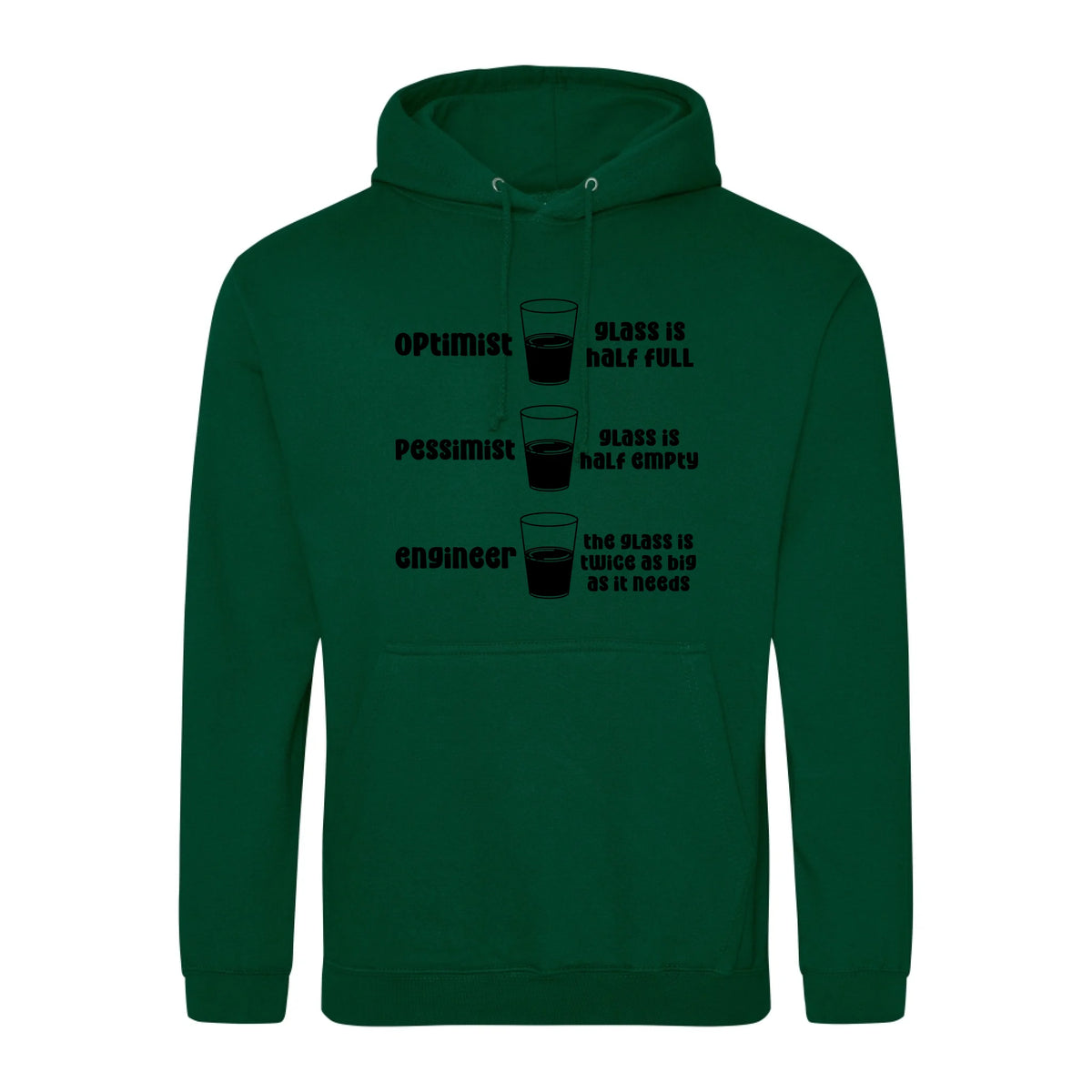 Optimist Pessimist Engineer - Hoodie