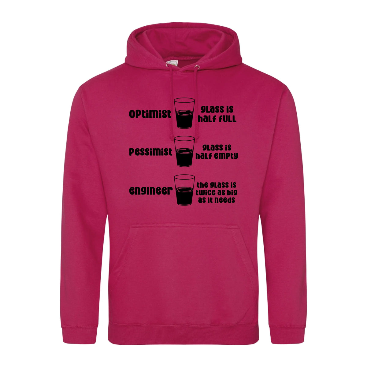 Optimist Pessimist Engineer - Hoodie