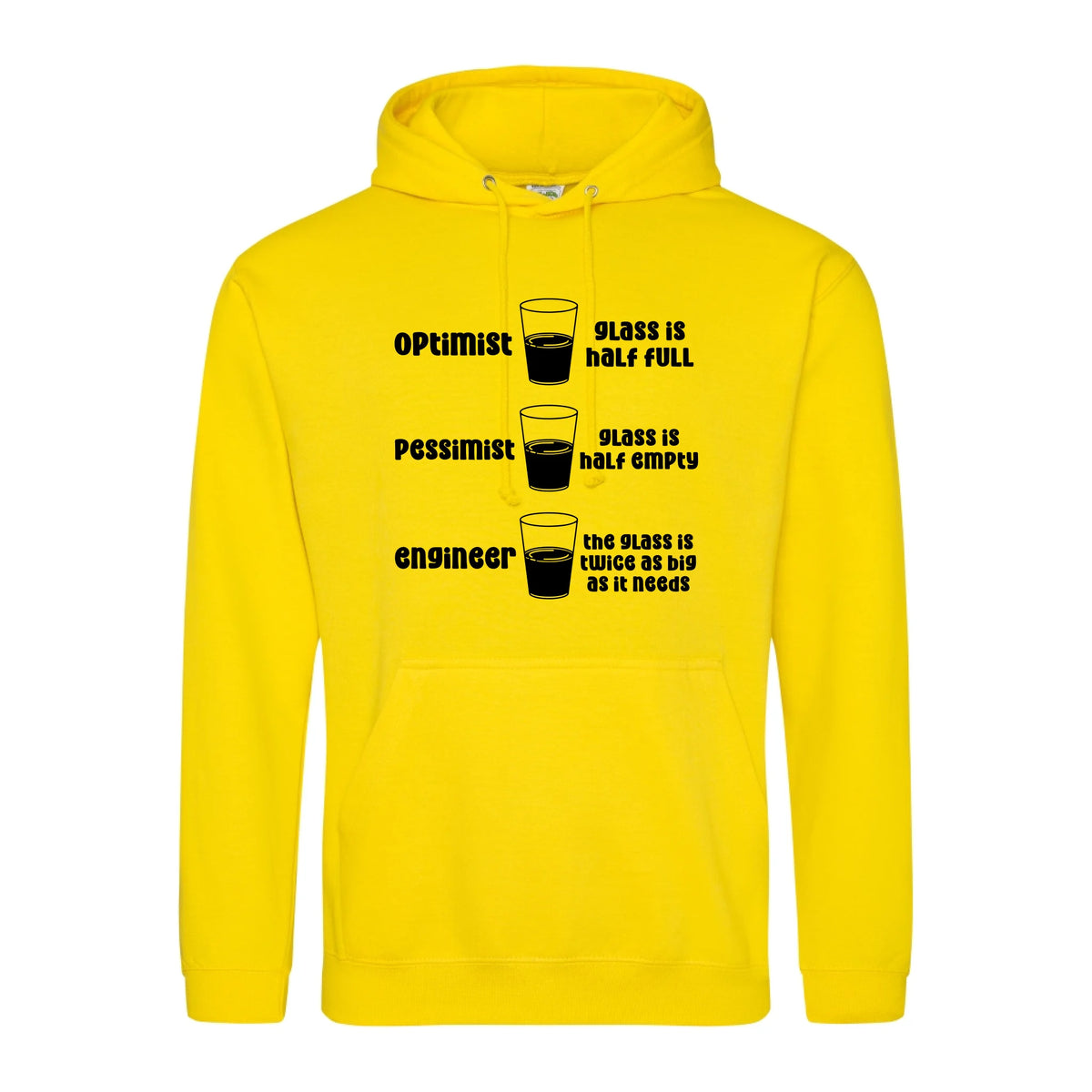 Optimist Pessimist Engineer - Hoodie
