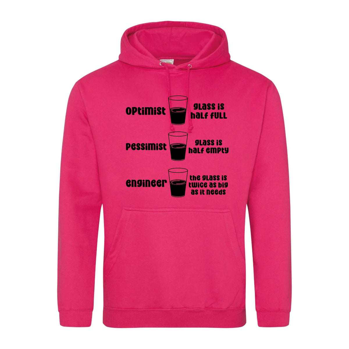 Optimist Pessimist Engineer - Hoodie