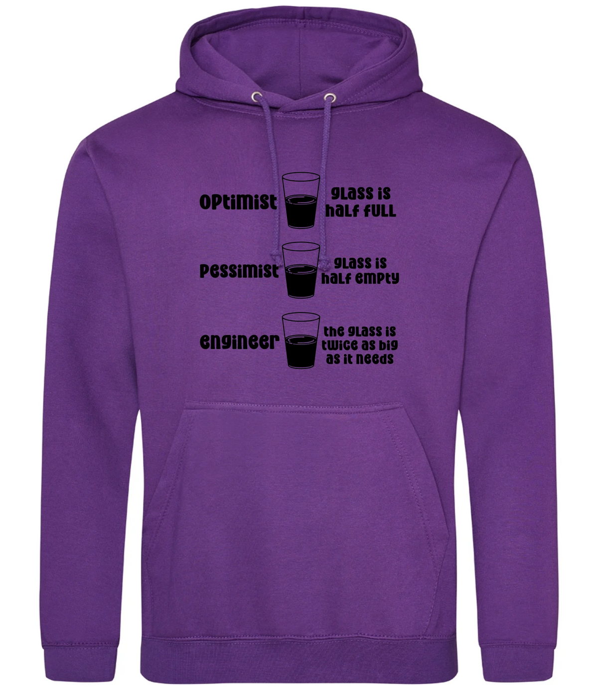 Optimist Pessimist Engineer - Hoodie