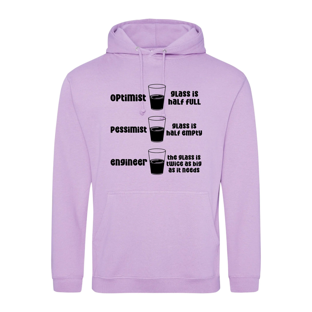 Optimist Pessimist Engineer - Hoodie