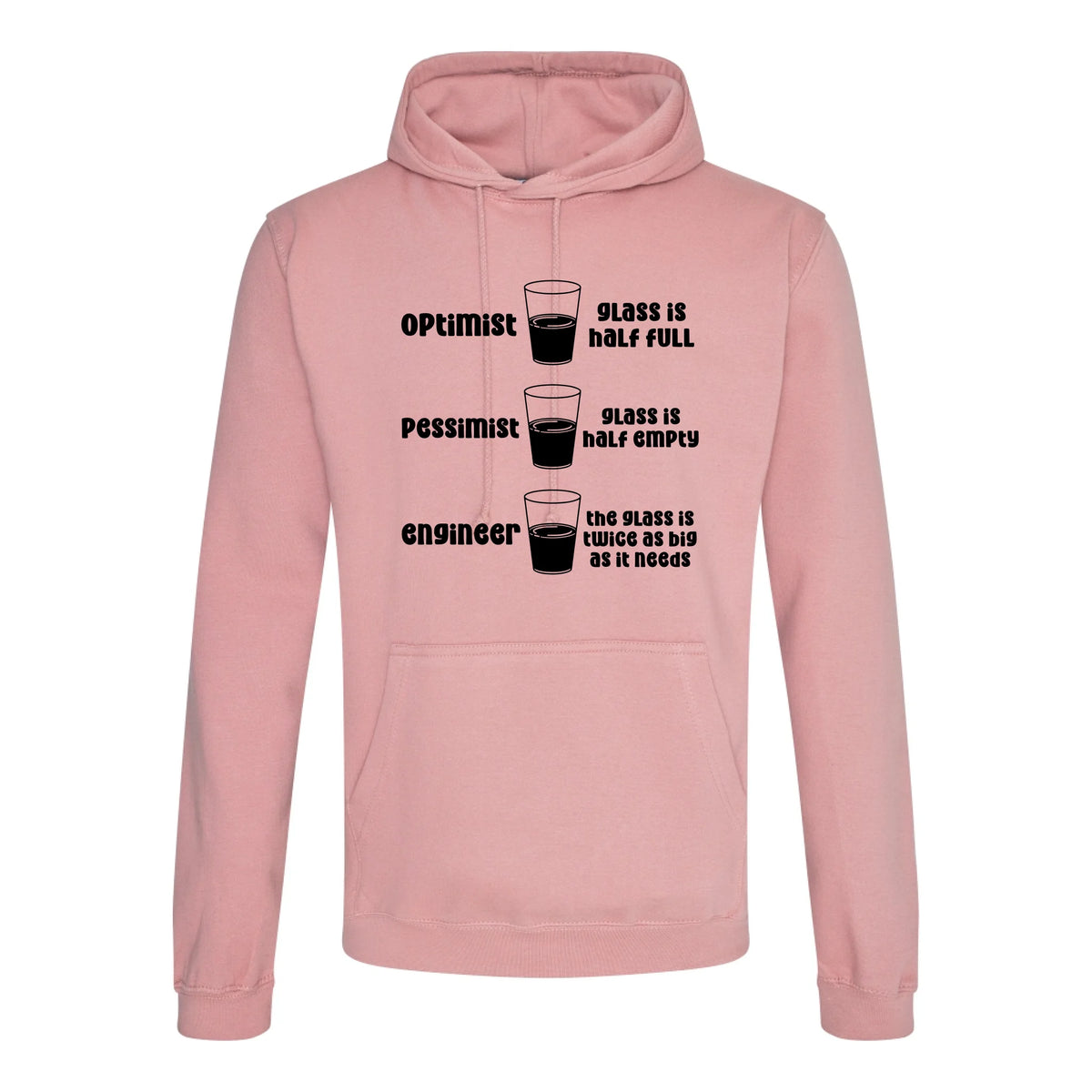 Optimist Pessimist Engineer - Hoodie
