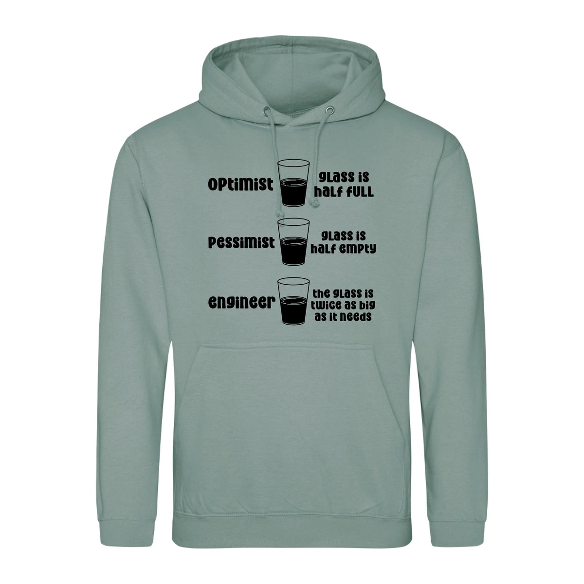 Optimist Pessimist Engineer - Hoodie