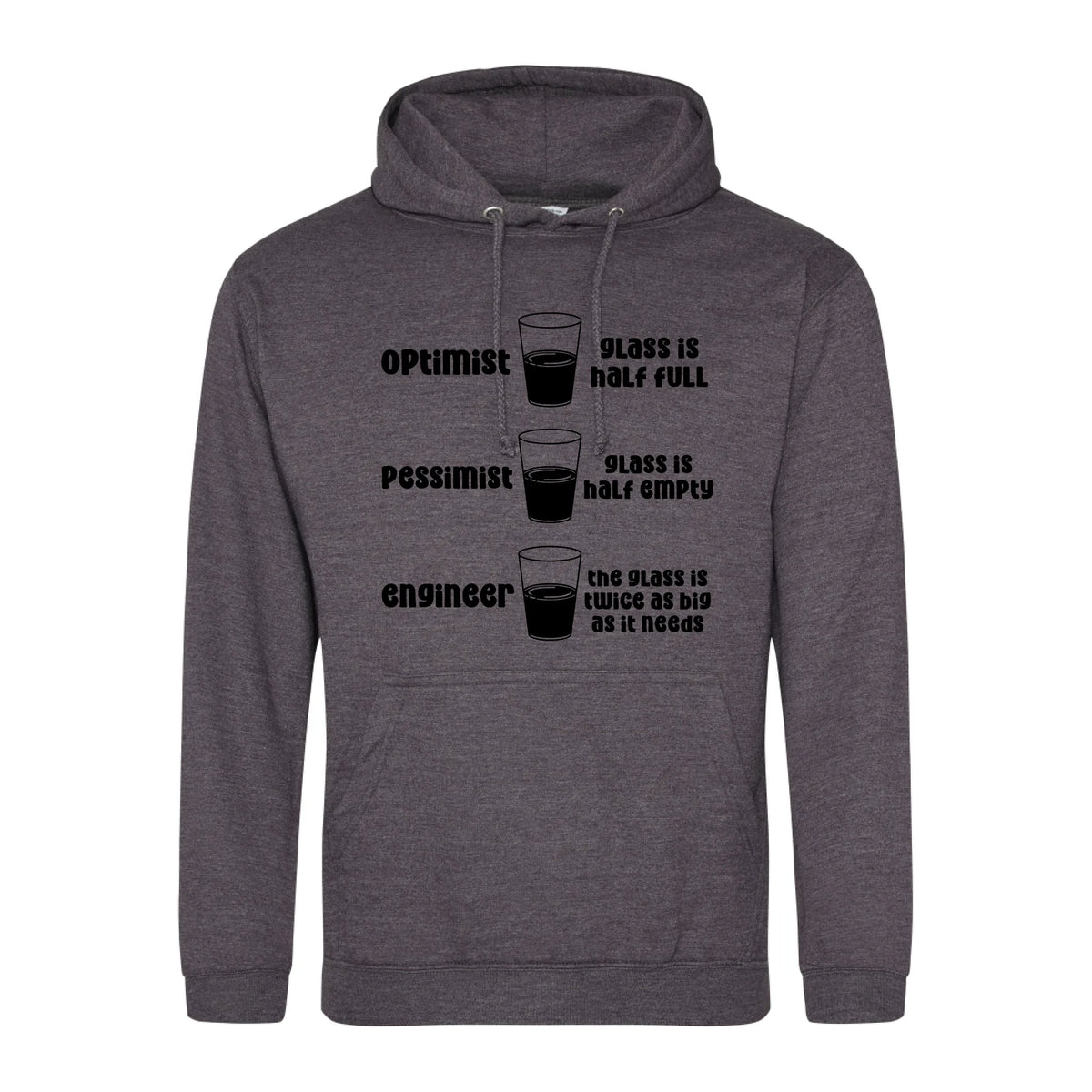 Optimist Pessimist Engineer - Hoodie
