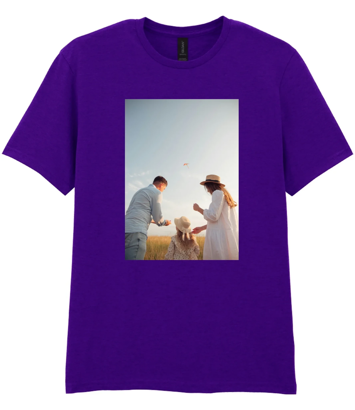Custom A4 Image T-shirt