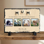 rectangle slate background