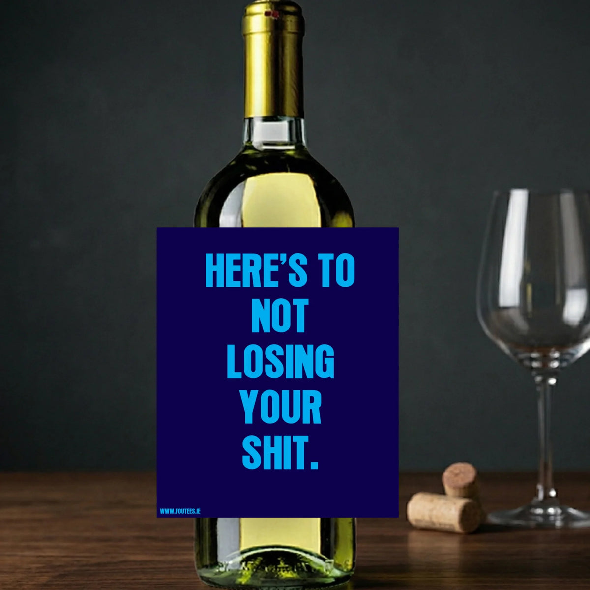 bottle sticker design area