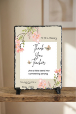 Thank You Teacher with Flowers