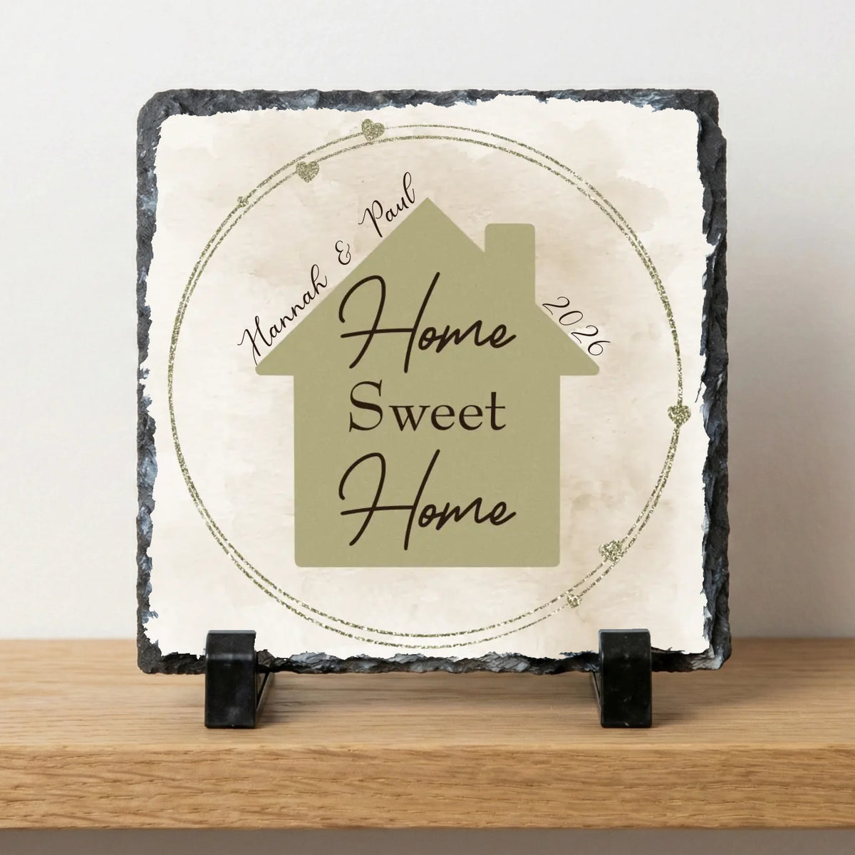 Square front on