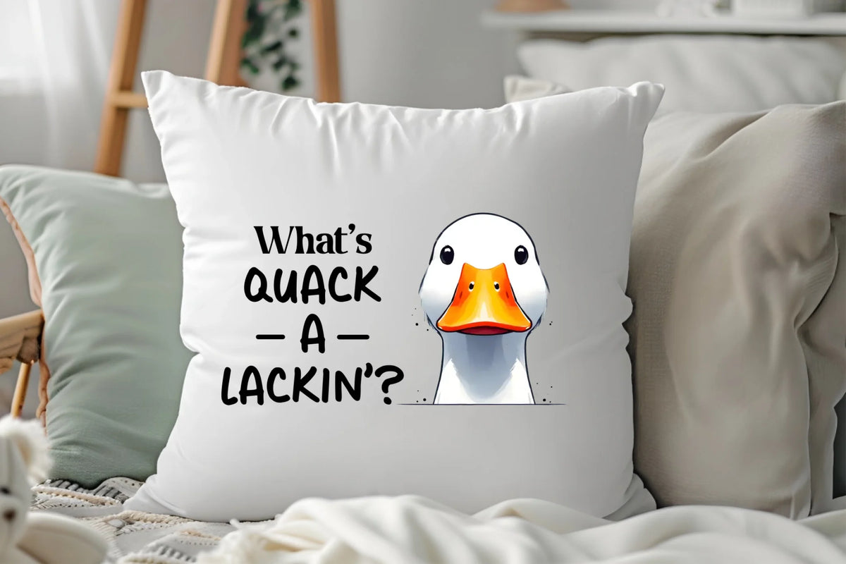 What's Quack a Lackin - Cushion