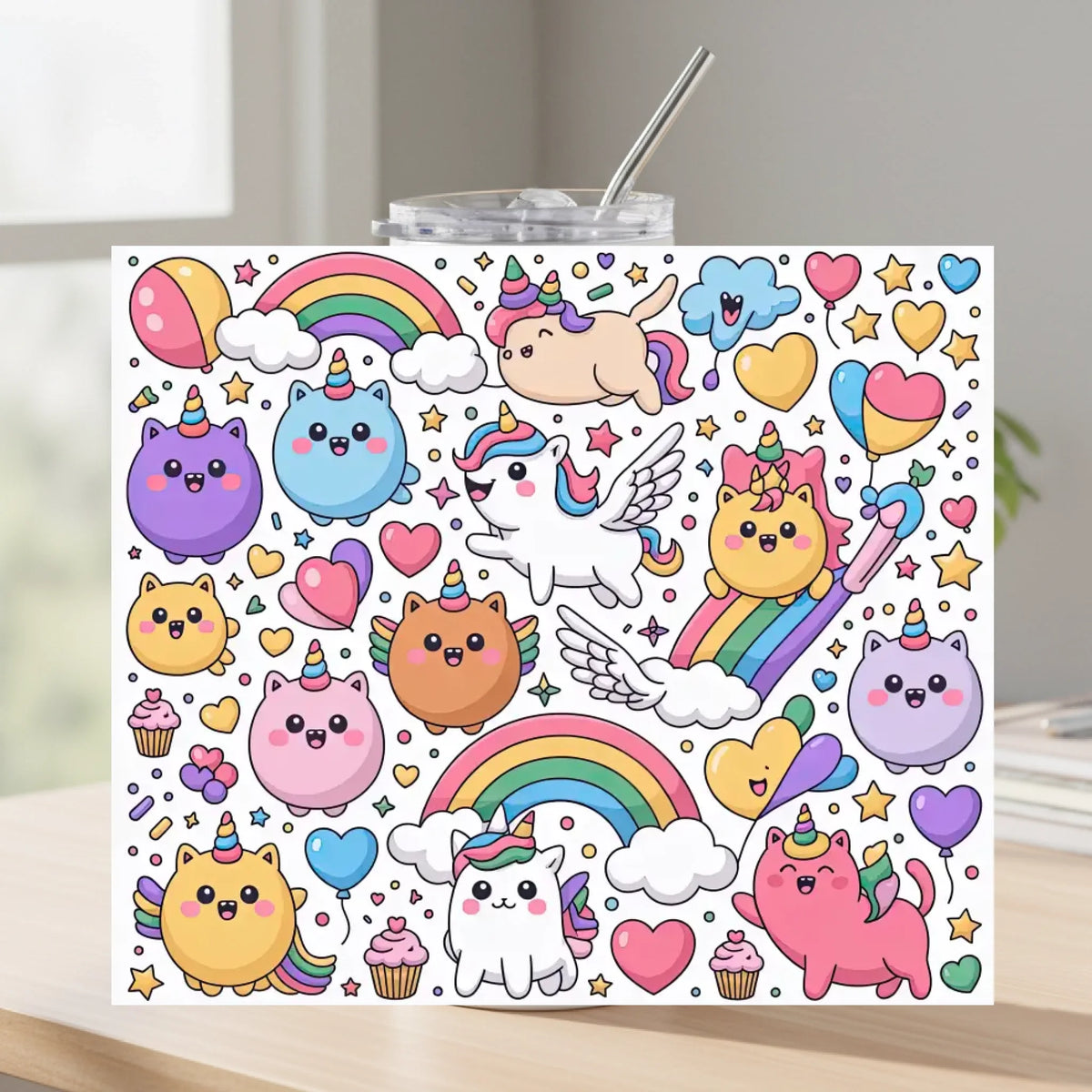 Cute Characters - Tumbler