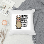 I Hate Morning People - Cushion