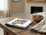 I Hate Morning People - Slate Coaster
