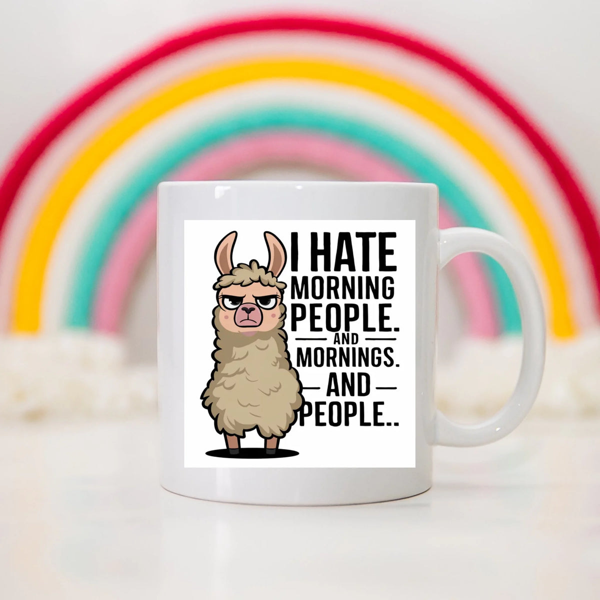 I Hate Morning People - Mug