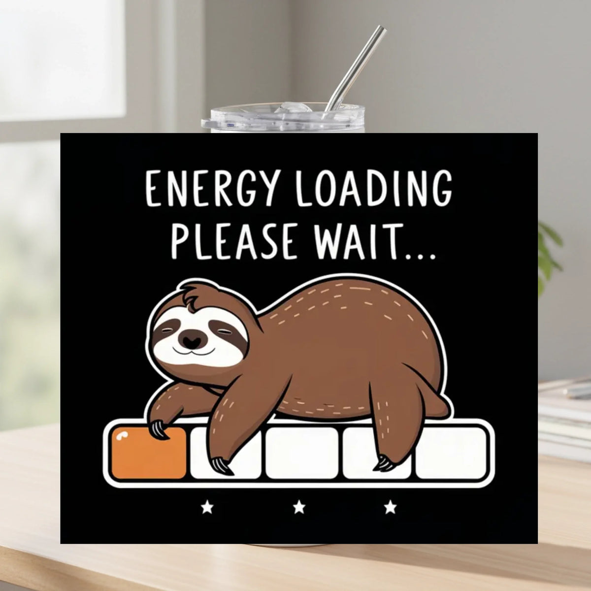 Energy Loading Please Wait - Tumbler