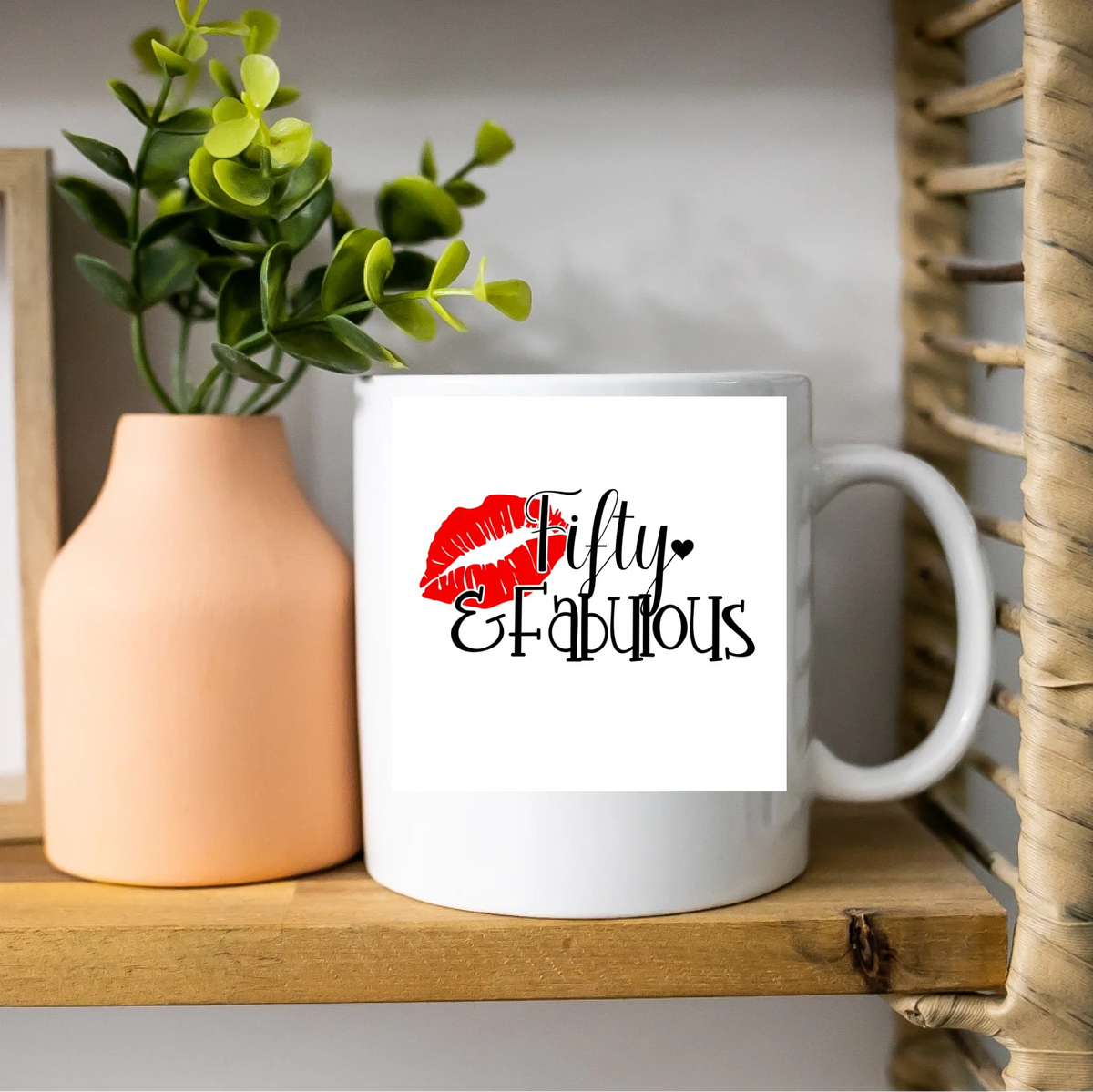 Fifty & Fabulous Mug
