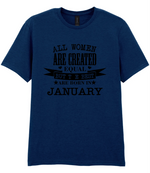 All Women are created equal T-shirt - All Women are created equal - T-shirt