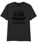 All Women are created equal T-shirt - All Women are created equal - T-shirt