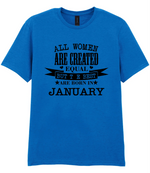 All Women are created equal T-shirt - All Women are created equal - T-shirt