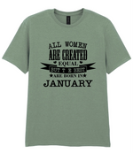All Women are created equal T-shirt - All Women are created equal - T-shirt