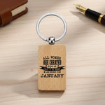 Customisable All Women Are Created Equal Wooden Rectangle Keyring | Fou Tees Ireland