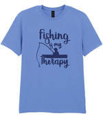 Fishing Is My Therapy T-shirt - Fishing Is My Therapy - T-shirt