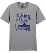 Fishing Is My Therapy T-shirt - Fishing Is My Therapy - T-shirt