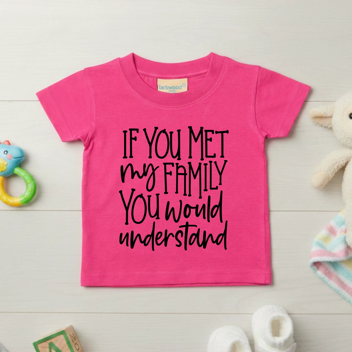 If You Met My Family You Would Understand - Kids T-shirt by Fou Tees Ireland