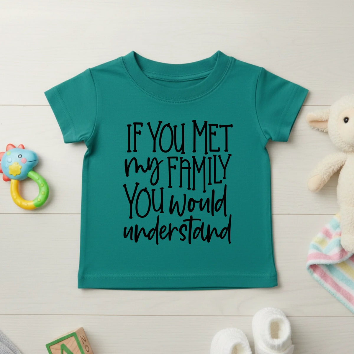 If You Met My Family You Would Understand - Kids T-shirt by Fou Tees Ireland
