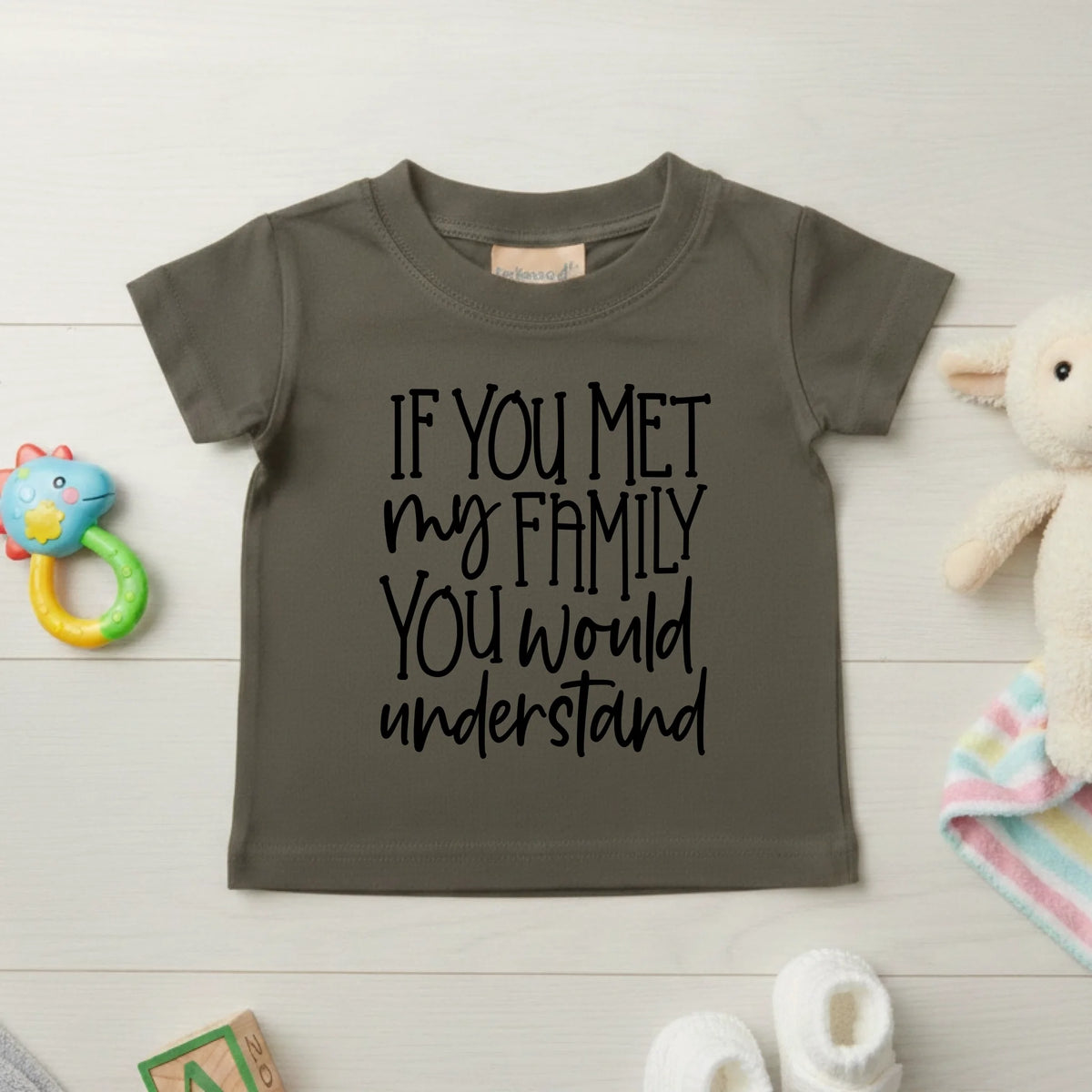 If You Met My Family You Would Understand - Kids T-shirt by Fou Tees Ireland