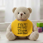 If You Met My Family You Would Understand - Baby Bib by Fou Tees Ireland