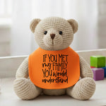 If You Met My Family You Would Understand - Baby Bib by Fou Tees Ireland