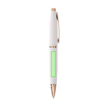 Calais White Pen – Elegant Promotional Writing Instrument