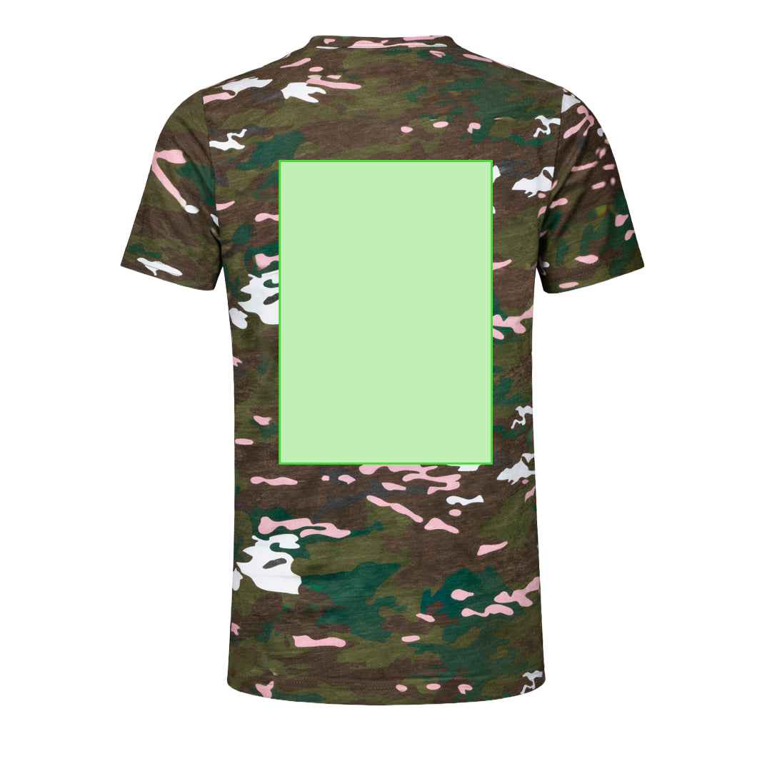 Sunt T-shirt – Comfortable and Durable Unisex Camo Tee from Fou Tees Ireland