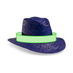 Splash Straw Hat – Colourful and Comfortable Headwear from Fou Tees Ireland