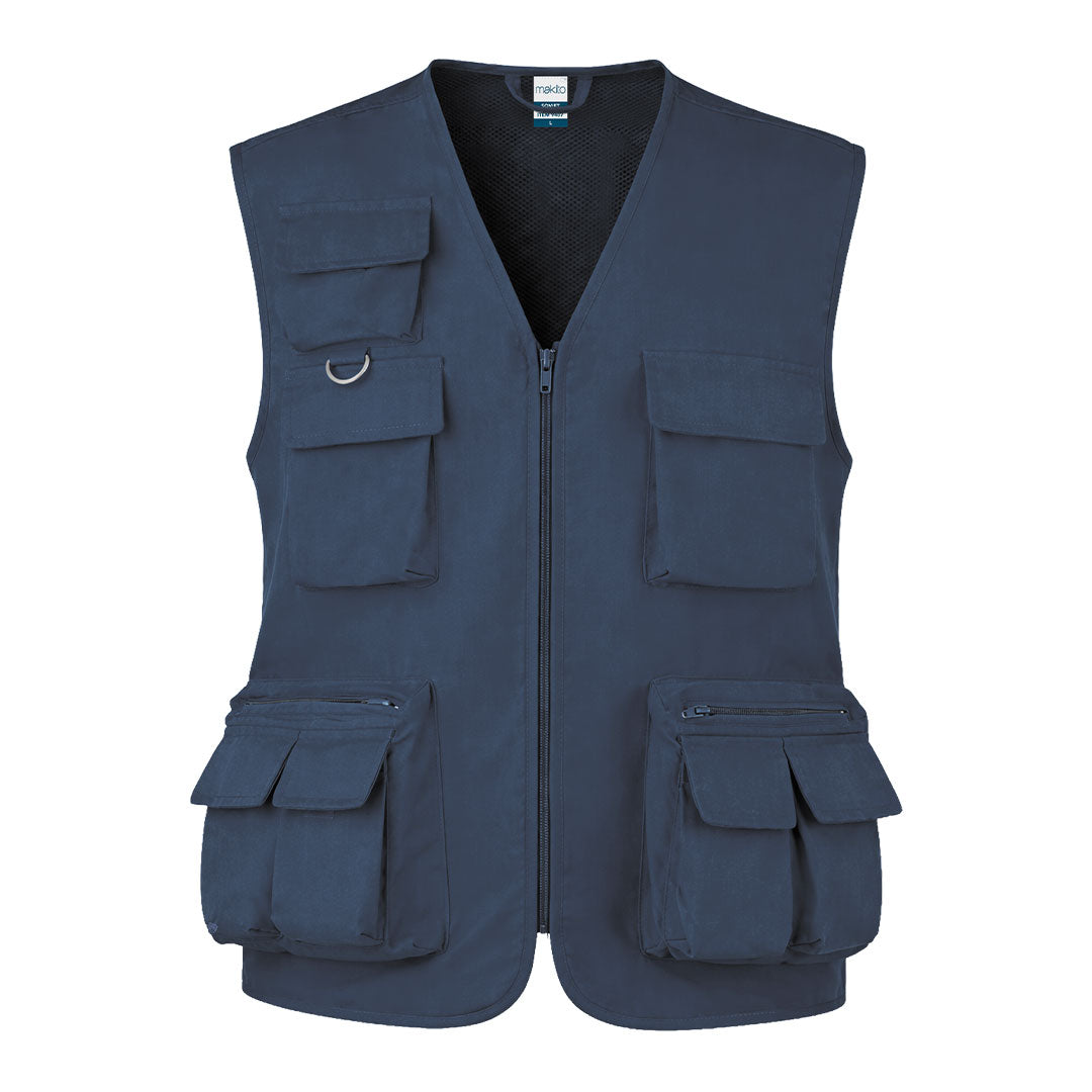 Soviet Vest – Durable Cotton-Polyester Workwear from Fou Tees Ireland