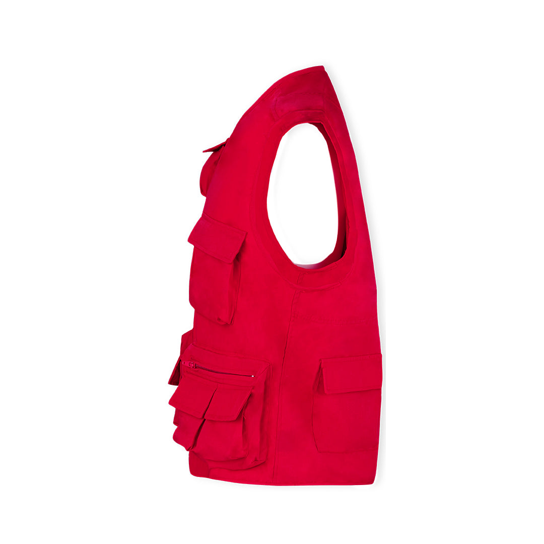 Soviet Vest – Durable Cotton-Polyester Workwear from Fou Tees Ireland