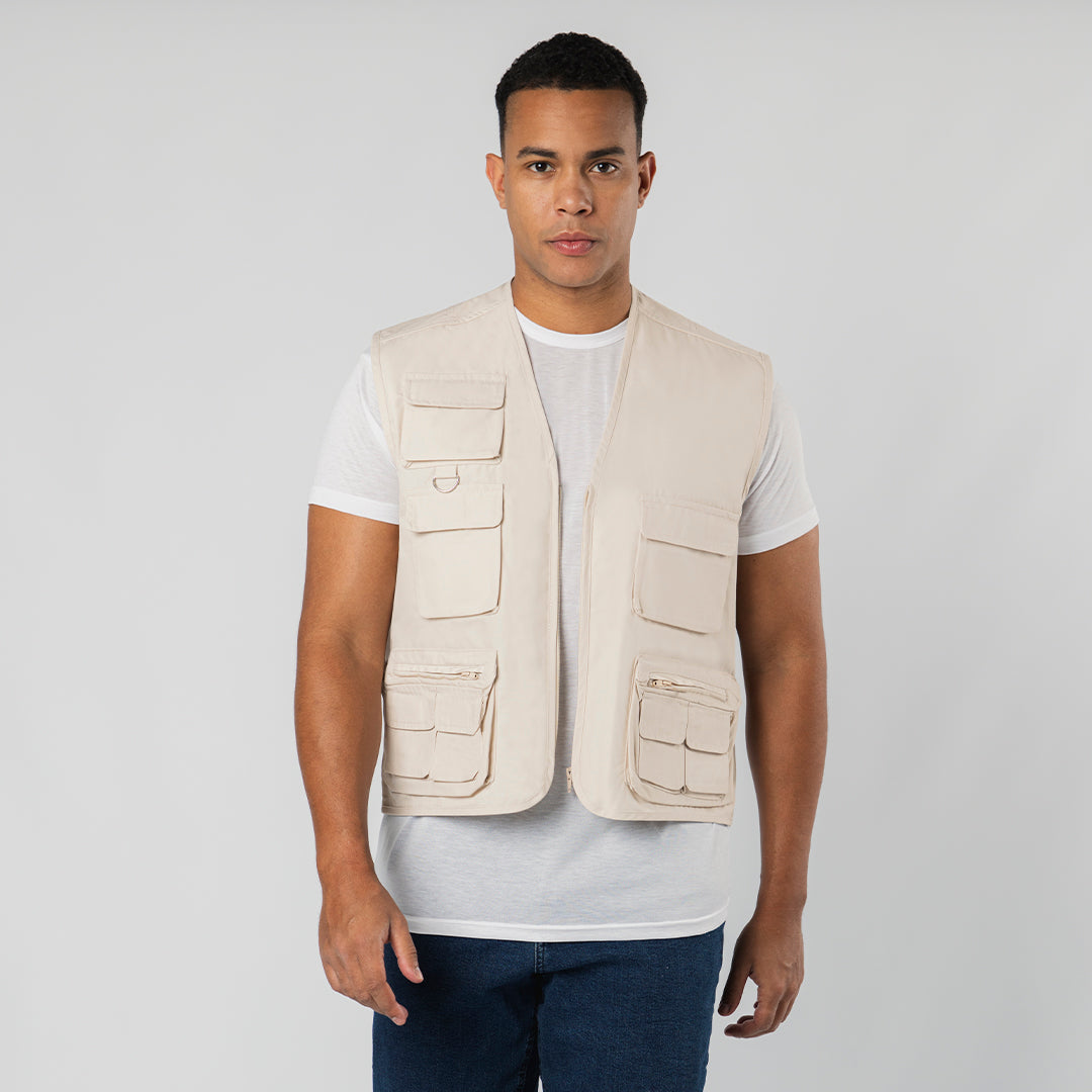 Soviet Vest – Durable Cotton-Polyester Workwear from Fou Tees Ireland